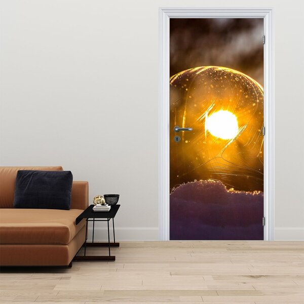 Fototapeta na dveře - Průhledná bublina (95x205cm)