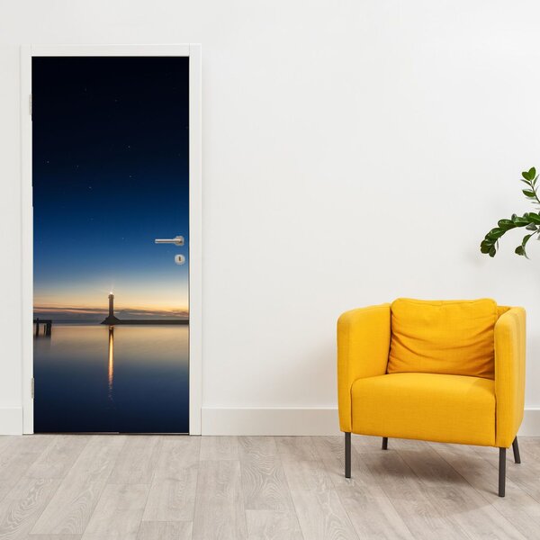 Fototapeta na dveře - Maják v dáli (95x205cm)