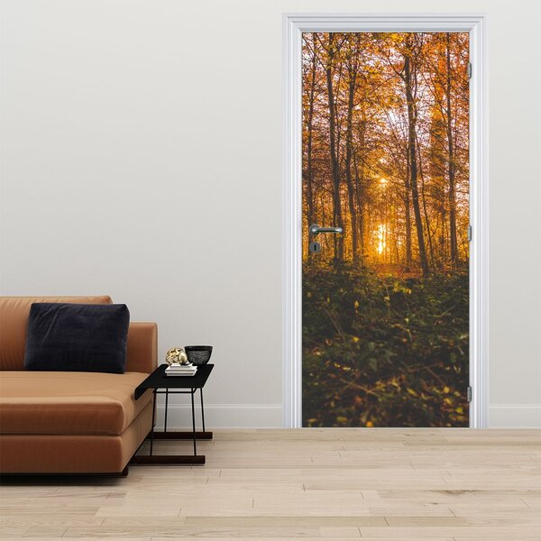Fototapeta na dveře - Podzimní les (95x205cm)