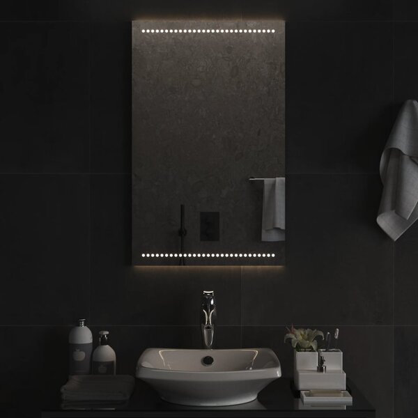 Koupelnové zrcadlo s LED osvětlením 50x80 cm