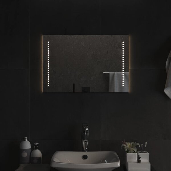 Koupelnové zrcadlo s LED osvětlením 40x60 cm