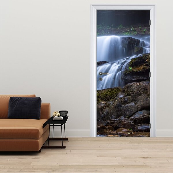 Fototapeta na dveře - Vodopád (95x205cm)