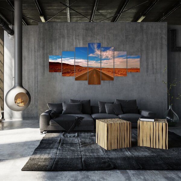 Obraz dlouhé cesty (210x100 cm)