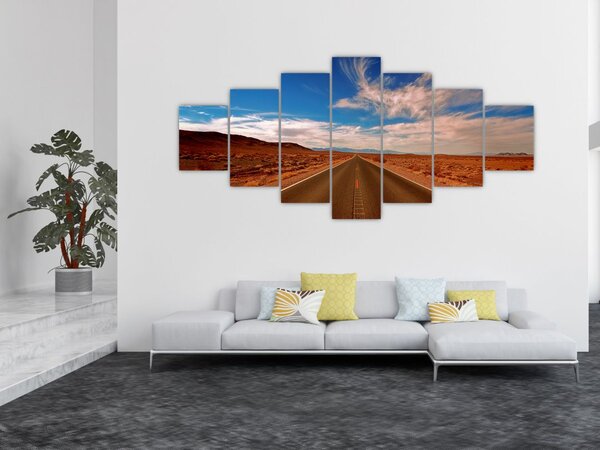 Obraz dlouhé cesty (210x100 cm)