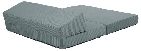 KONDELA Skládací matrace/křeslo, 2v1, mentolová, VEDIS