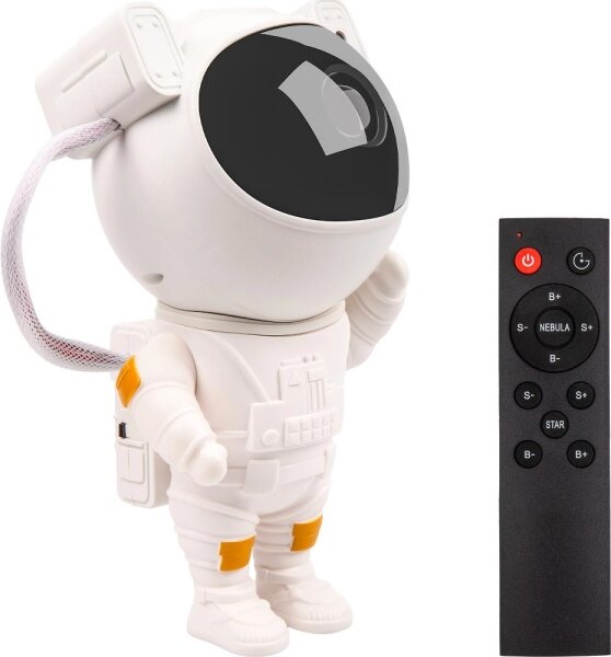 Retlux - LED Dětský projektor 230V astronaut 23,3 cm + dálkové ovládání