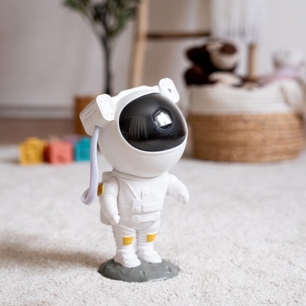 Retlux - LED Dětský projektor 230V astronaut 23,3 cm + dálkové ovládání