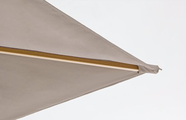 Bizzotto Hnědý slunečník Eclipse 300 x 400 cm