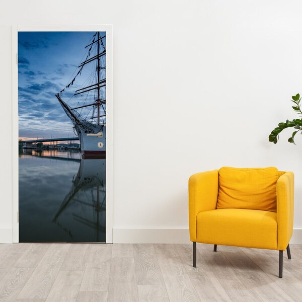 Fototapeta na dveře - Plachetnice (95x205cm)