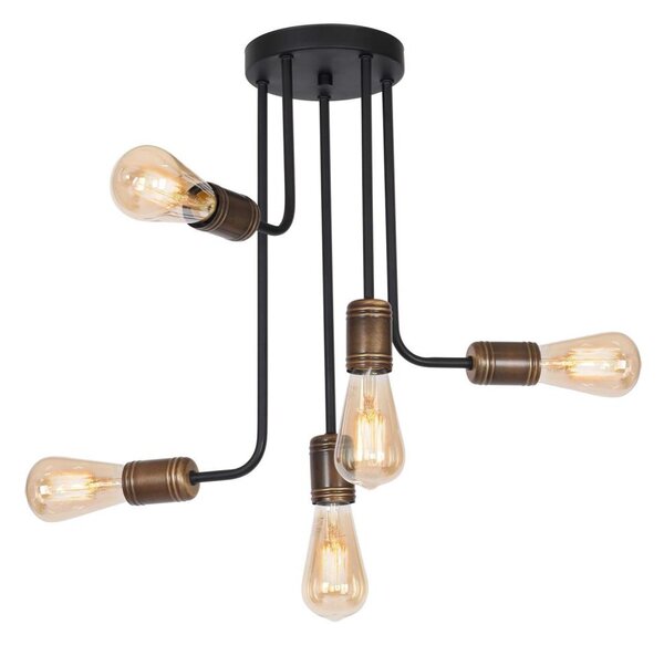 Lustr na tyči 5xE27/15W/230V