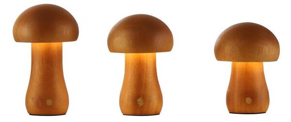 Searchlight EU34125NA - SADA 3x LED Stolní lampa MUSHROOM LED/1,1W/5V