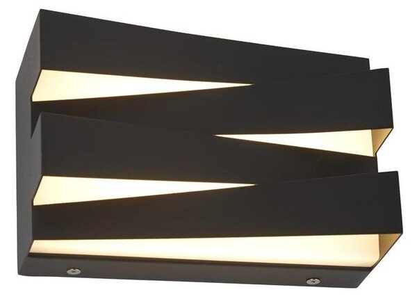 Searchlight 86410BK - LED Nástěnné svítidlo SECTION LED/18W/230V černá
