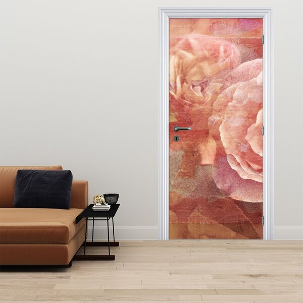 Fototapeta na dveře - Růže (95x205cm)