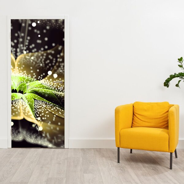 Fototapeta na dveře - Detail květu (95x205cm)