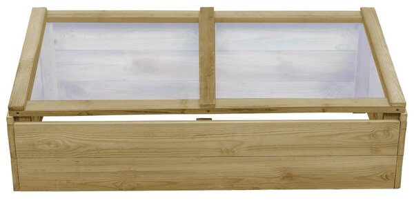 Pařeniště impregnovaná borovice 100 x 50 x 35 cm