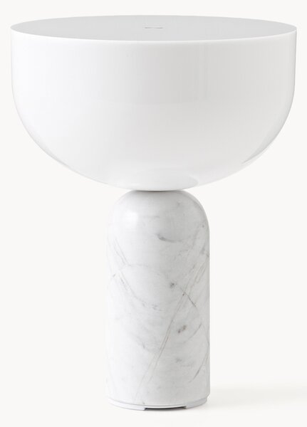 Malá přenosná stolní LED lampa z mramoru Kizu, stmívatelná