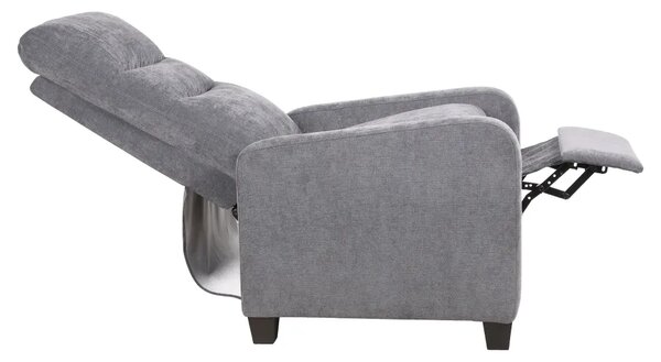 TURNER NEW WF-3106 RELAX KRESLO SIVA XBY606-29