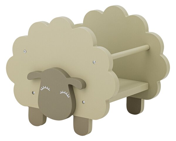 Dřevěná knihovnička Dolly Grey