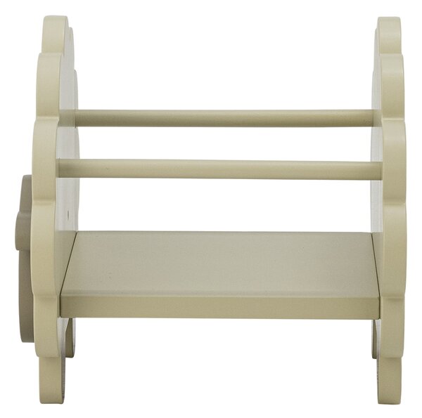 Dřevěná knihovnička Dolly Grey