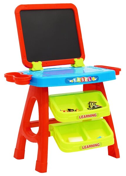 Dětská edukační tabule se stolkem 3 v 1