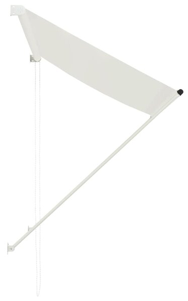 Zatahovací markýza krémová 150 x 150 cm