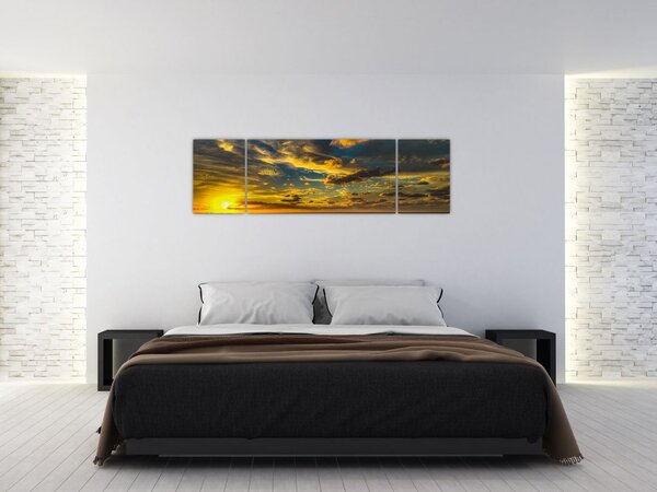 Západ slunce na moři (170x50 cm)