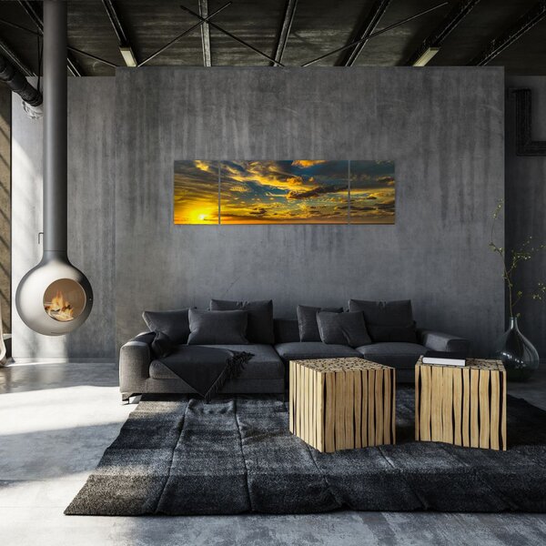 Západ slunce na moři (170x50 cm)