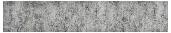 Kuchyňský koberec omyvatelný Beton 60 x 300 cm samet