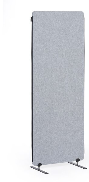 Akustický paraván, dělící stěna 160 x 60 cm, 3 ks v balení, 100% polyester, spojitelné zipem, šedá