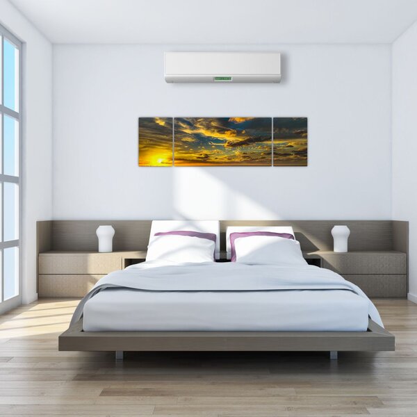 Západ slunce na moři (170x50 cm)
