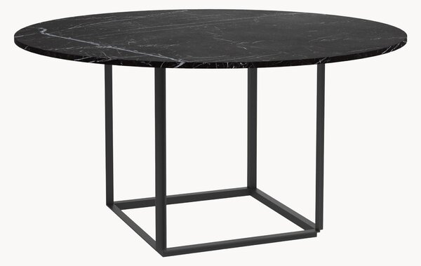 Jídelní stůl's mramorovou deskou Florence, Ø 145 cm