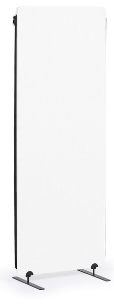 Akustický paraván, dělící stěna 160 x 60 cm, 3 ks v balení, 100% polyester, spojitelné zipem, bílá