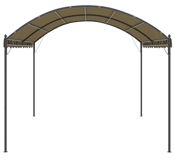 Altán 4 x 3 x 2,6 m taupe 180 g/m²