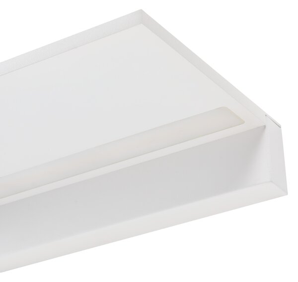 Nástěnná lampa FERREIRA Kov Bílá