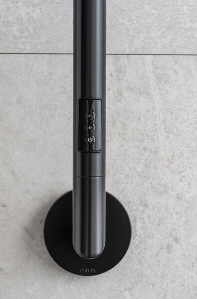 P.M.H. LS1B - Elektrický sušák na ručníky LISA 24W/230V 170 cm IP44 černá
