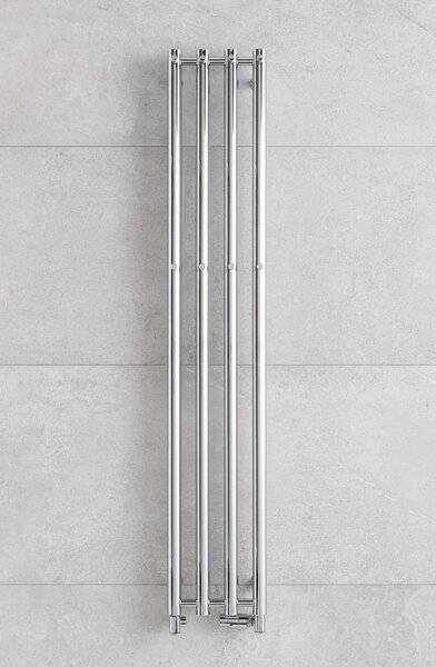 P.M.H. R2C - Koupelnový žebříkový radiátor ROSENDAL 350W 150 cm lesklý chrom