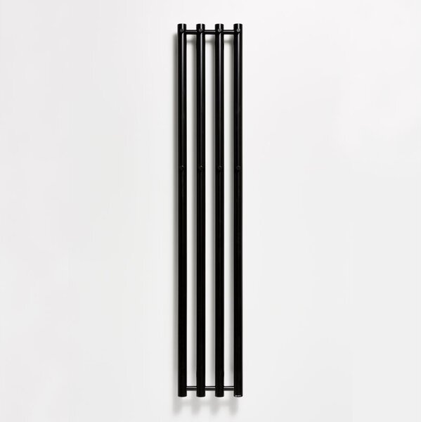 P.M.H. R2B - Koupelnový žebříkový radiátor ROSENDAL 350W 150 cm černá