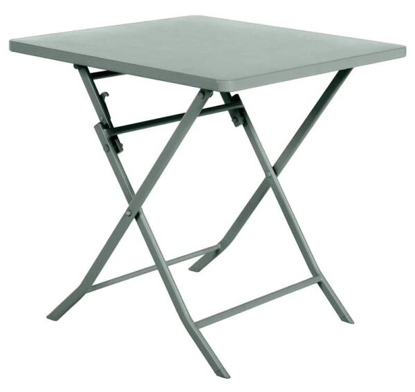 Hesperide skládací kovový zahradní stůl Greensboro 70x70x71cm olivový