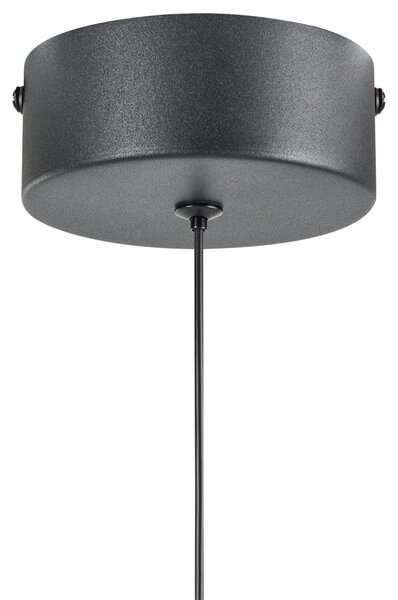 LED závěsná lampa SARELA Kov Černá