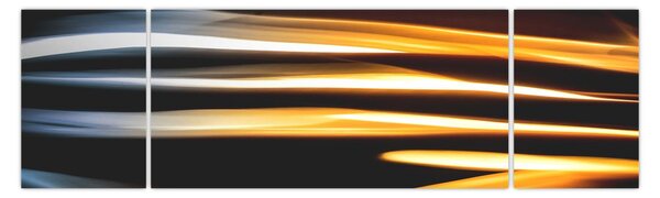 Černý obraz (170x50 cm)