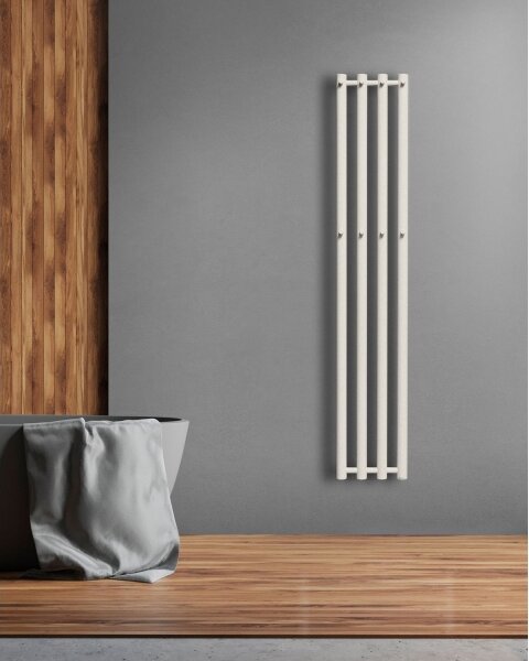 P.M.H. R2W - Koupelnový žebříkový radiátor ROSENDAL 350W 150 cm bílá