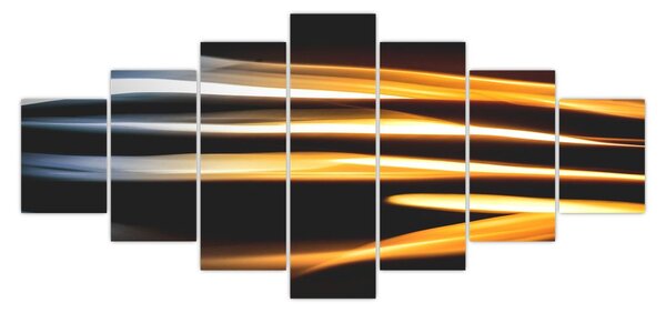 Černý obraz (210x100 cm)