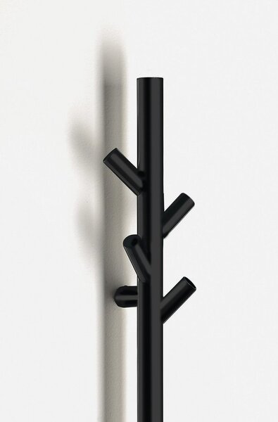 Sapho Sapho, PASADOR elektrický sušák ručníků, kulatý, 150x1500 mm, 30 W, černý mat, ER175BV