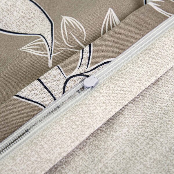 SATÉNOVÉ POVLEČENÍ LUXURY PREMIUM VITALE 160X200 CM, 2KS 70X80 CM KVĚTY