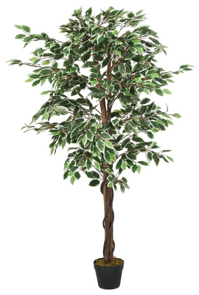 Umělý fíkus 756 listů 150 cm zelený