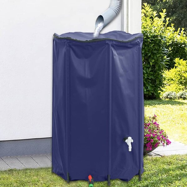 Nádrž na vodu s kohoutkem skládací 1 000 l PVC