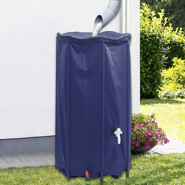 Nádrž na vodu s kohoutkem skládací 380 l PVC