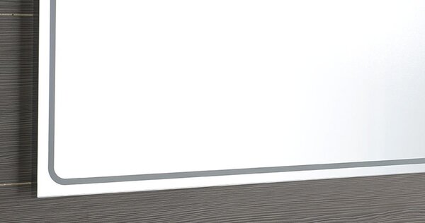 Sapho Sapho, GEMINI LED podsvícené zrcadlo 1000x700mm, GM100