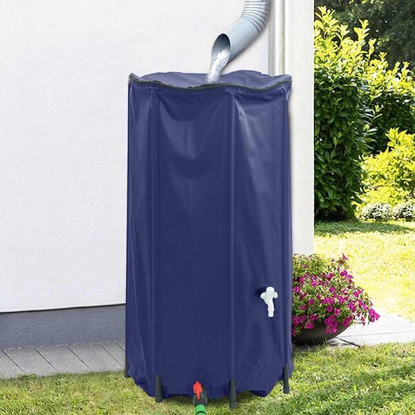 Nádrž na vodu s kohoutkem skládací 250 l PVC
