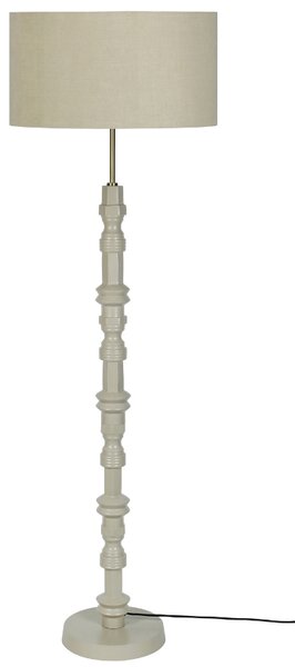 Béžová stojací lampa ZUIVER TOTEM 148 cm